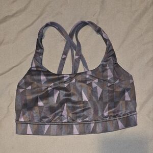 Lululemon Geometric Print Sports Bra
